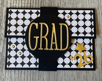 Graduation Gift Card Holder, Money Holder, Handmade
