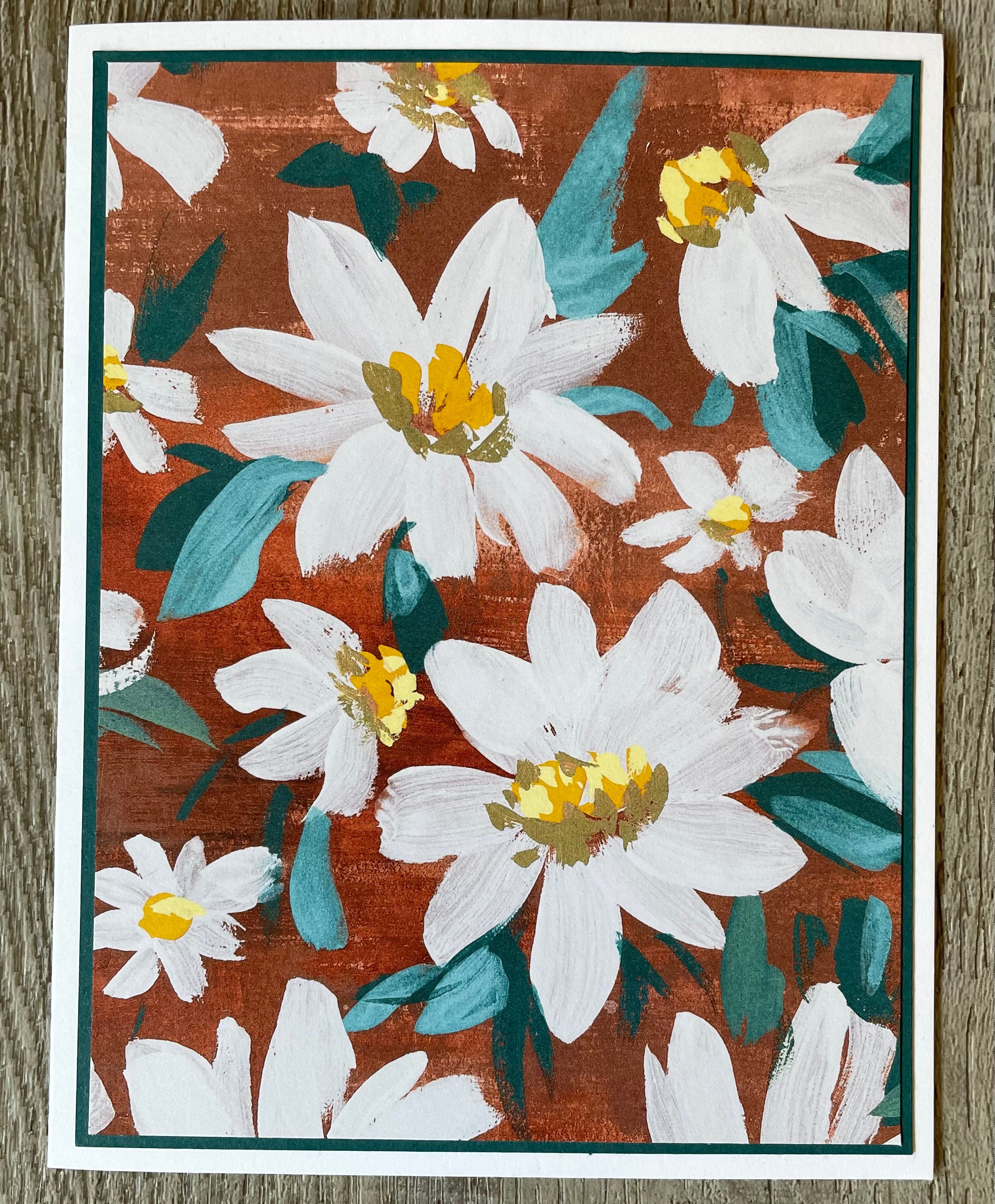 Daisy Notecards Set: Handmade Floral Cards With Envelopes - Etsy