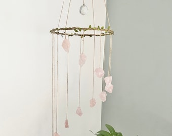 The Rustic Princess Crystal Mobile Natural Crystals