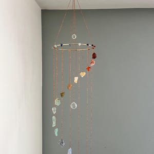 The Rainbow Crystal Mobile Natural Crystals