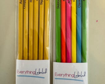 Engraved Ticonderoga Pencils: Funny Middle School Slang, Gen Z Gift
