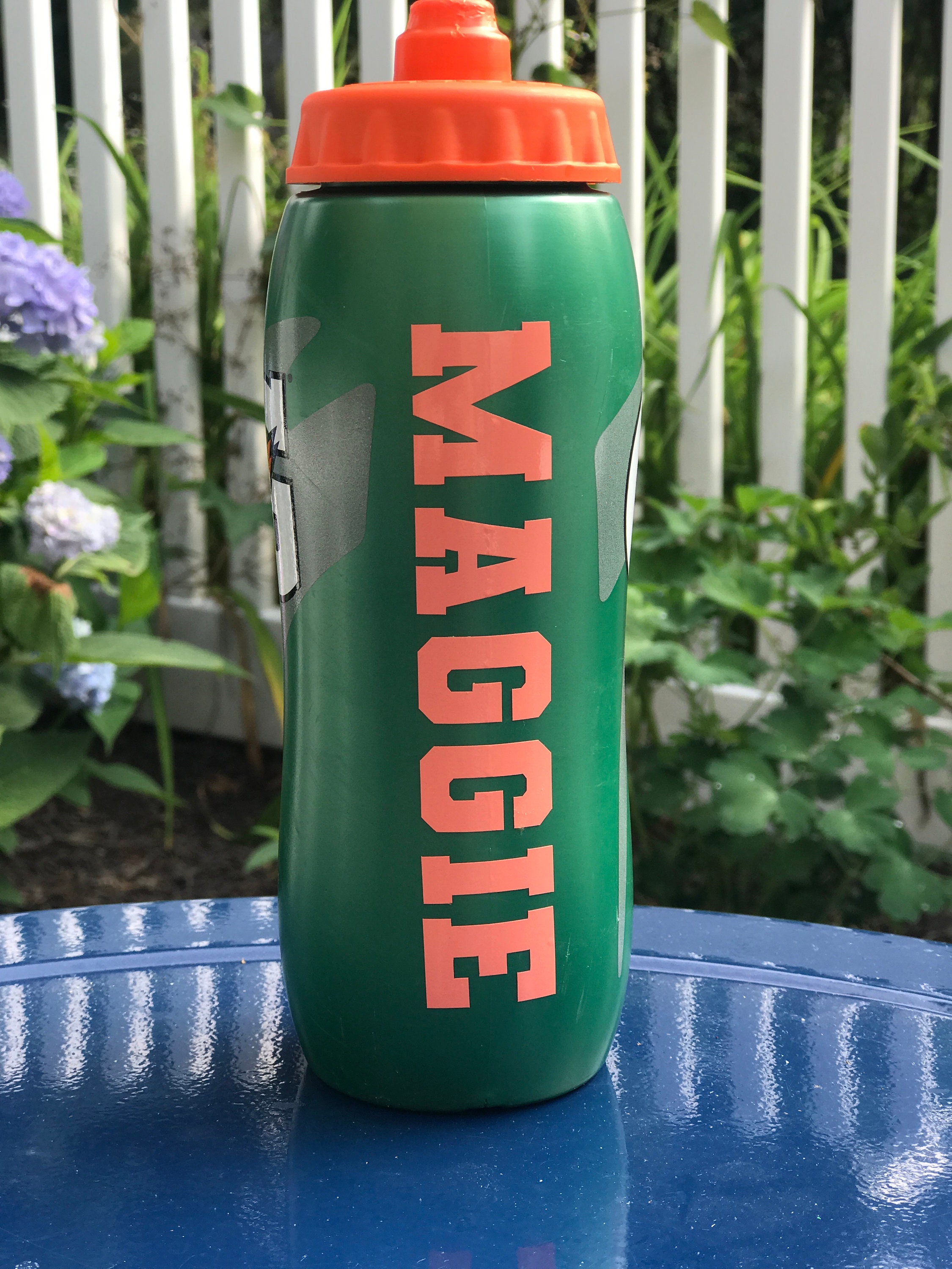 Personalized 32 Oz Gatorade Squeeze Water Bottle With Vinyl Name Decal/name  Label Team Gatorade Sports Bottle Personalized Coach Gift 