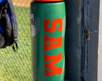 Custom Personalized NAME LABEL - Gatorade Water Bottle Labels - 20oz or 32 oz Bottle