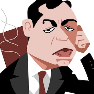 Oscar Levant Caricature Print by Ashley Holt