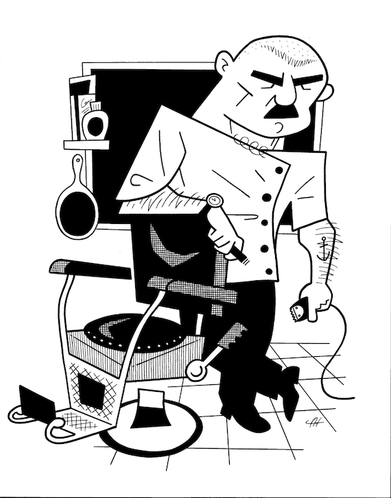 The First Cut is the Deepest Ashley Holt Original Art