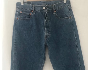 Vintage Levi Strauss Levis Indigo Blue 501 Denim Jeans 35 X - Etsy UK