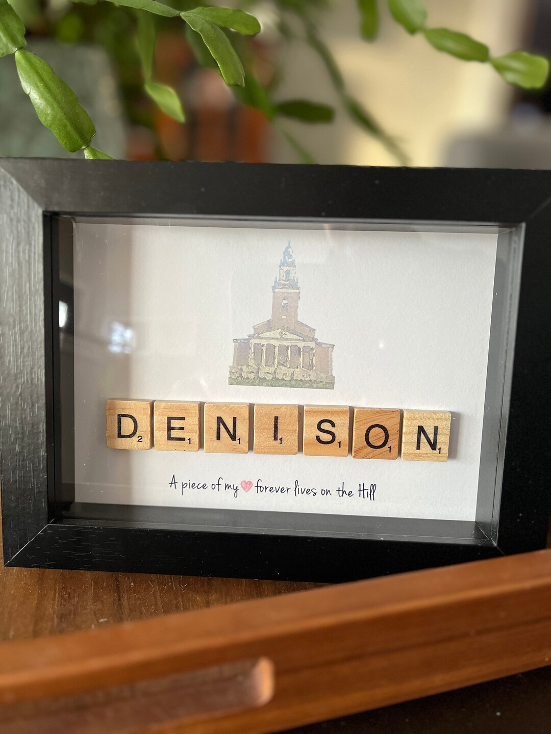 Denison University Graduation Gift Swasey Chapel Shadow Box Etsy