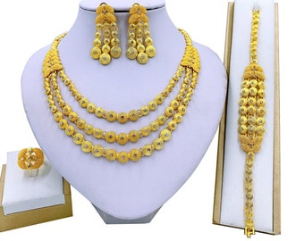 18k Gold Plated Wedding Moroccan Dubai 
