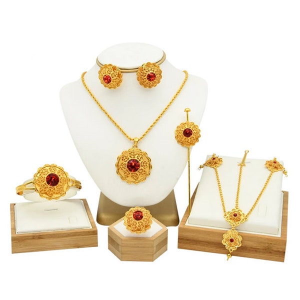 african headpiece jewelry