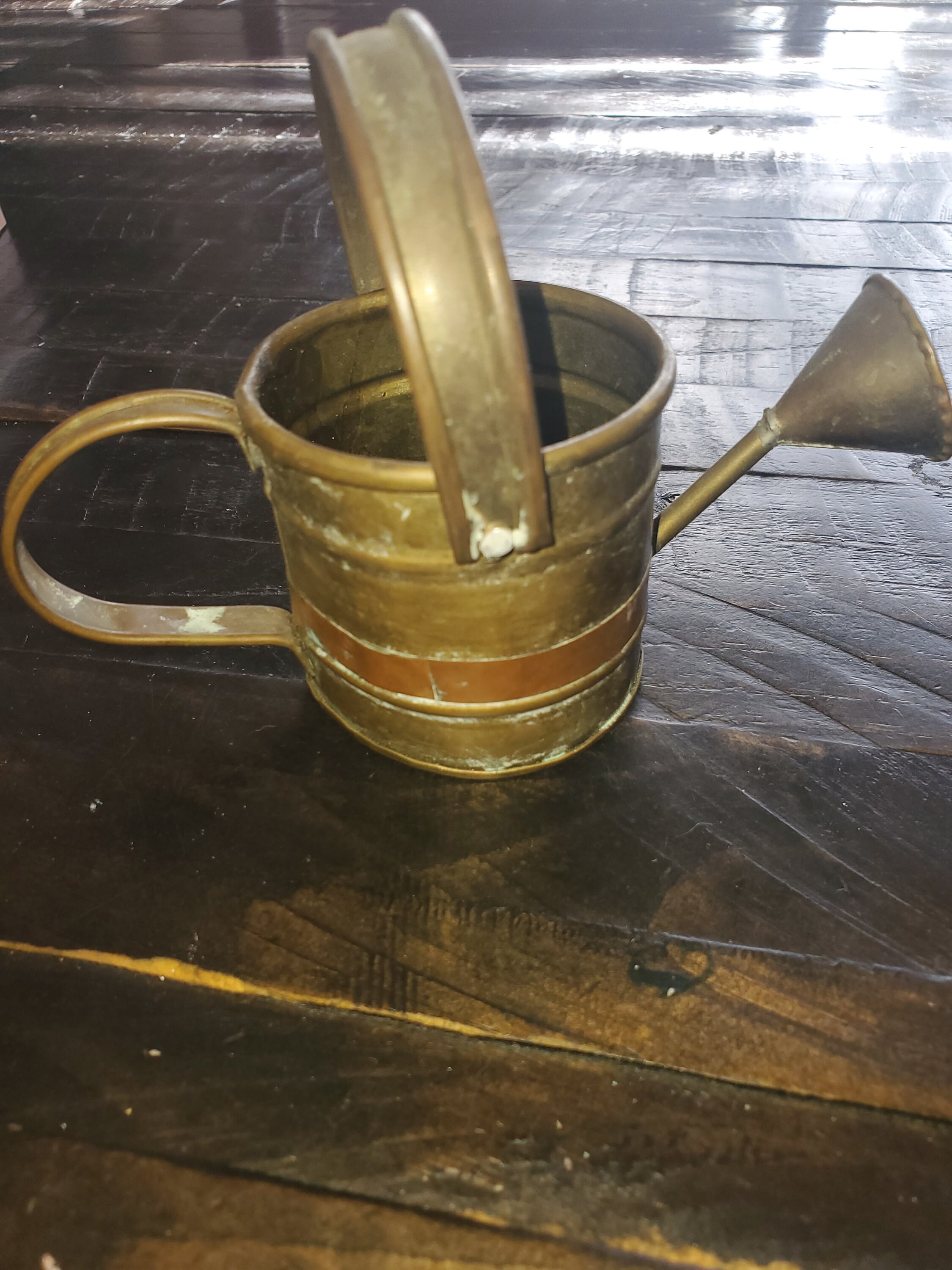 Small Brass Watering Can Made in India Etsy