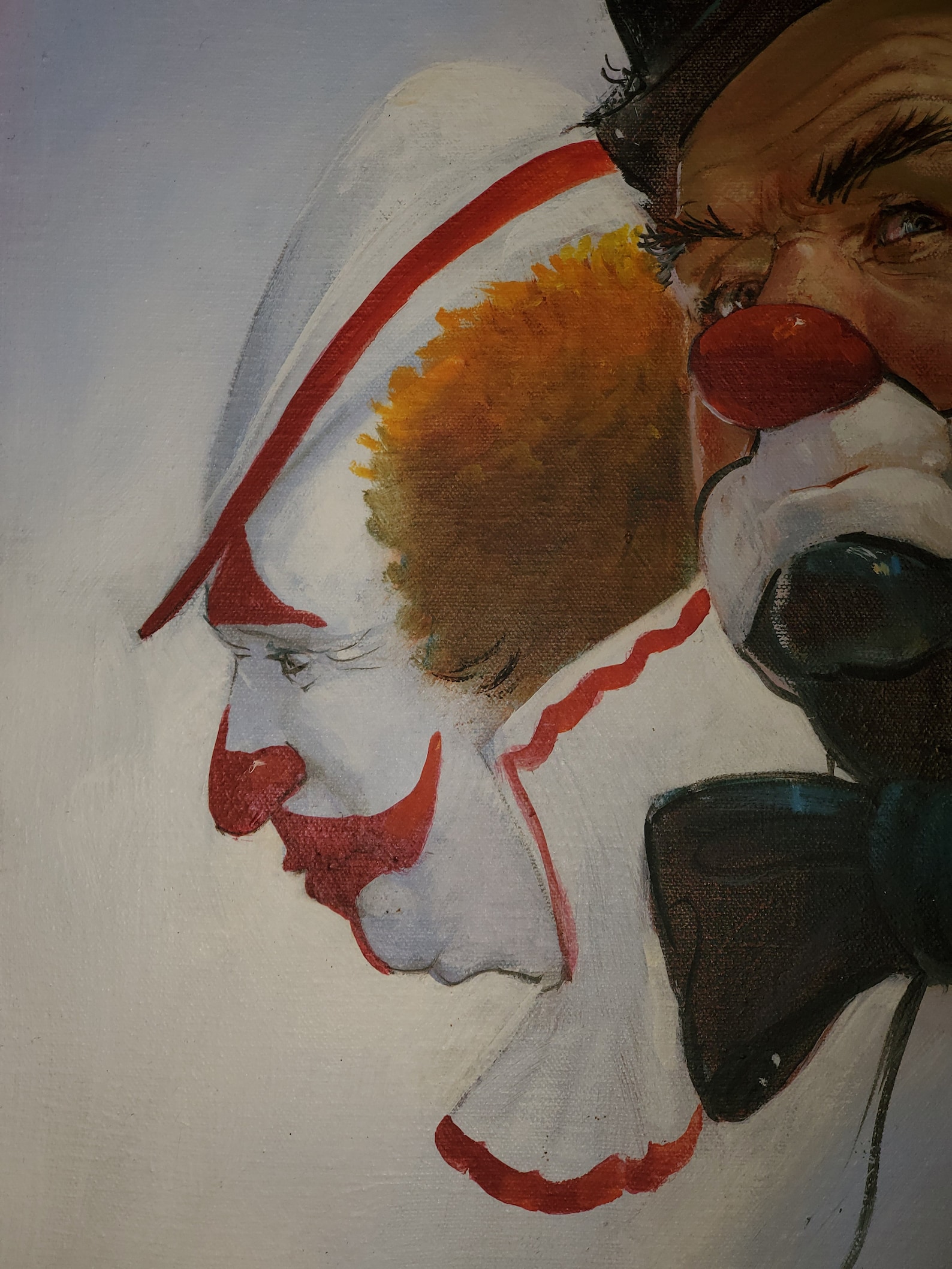 Robert Owen Clown Paintings - Etsy.de