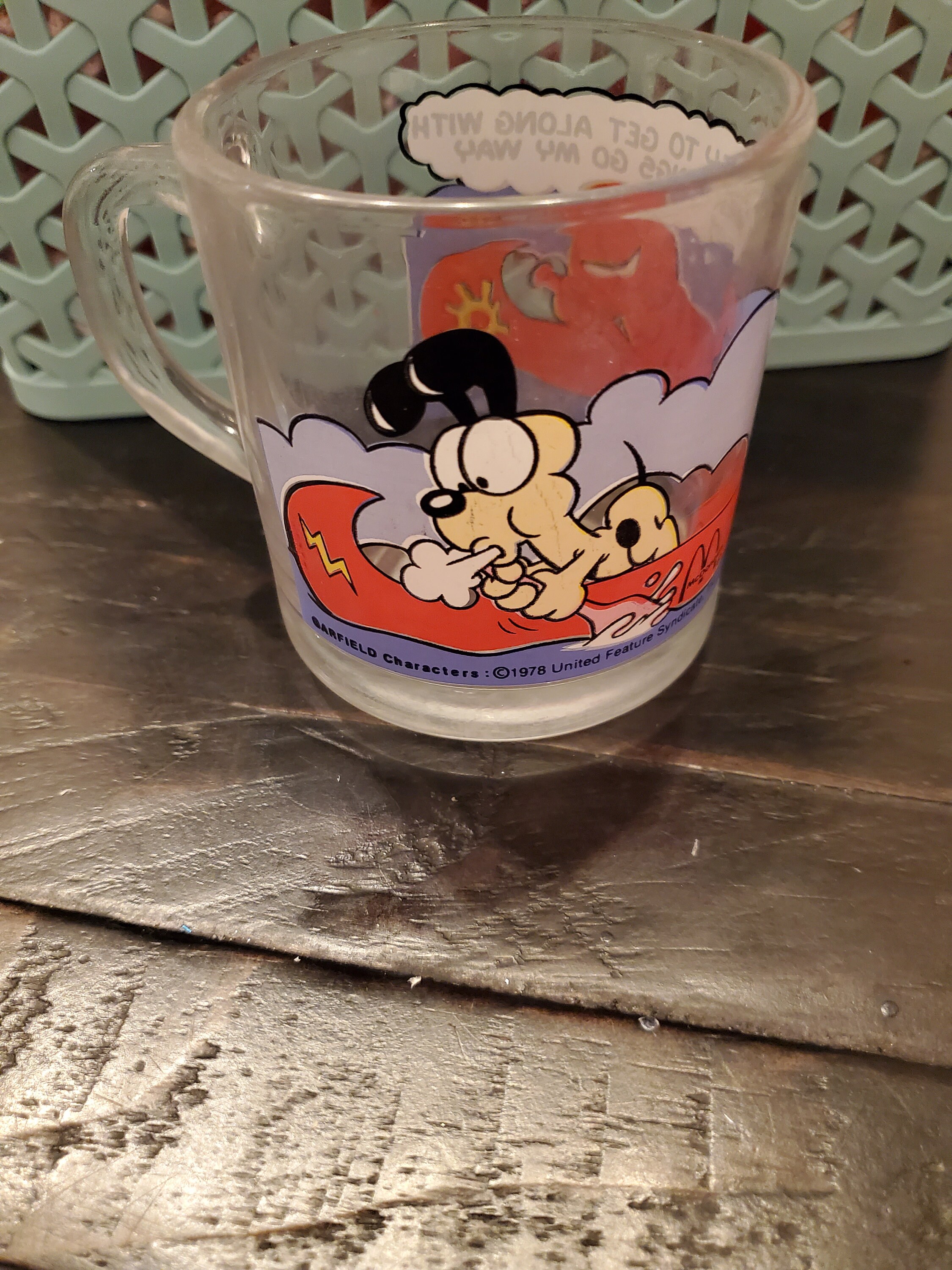 1978 Mcdonalds Garfield Mug Value - 20bva22