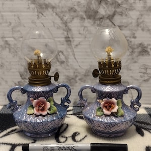 Lampes à huile Rose Japon