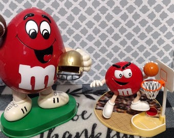 Vintage M&m's Candy Dispenser's - Etsy