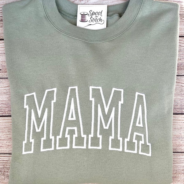 Mama Embroidered Sweatshirt