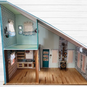 One of a kind 1/12 scale doll house