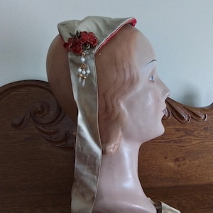 Antique Hat / Victorian / 1860&#39;s / Bonnet / Civil War Era / Collectible