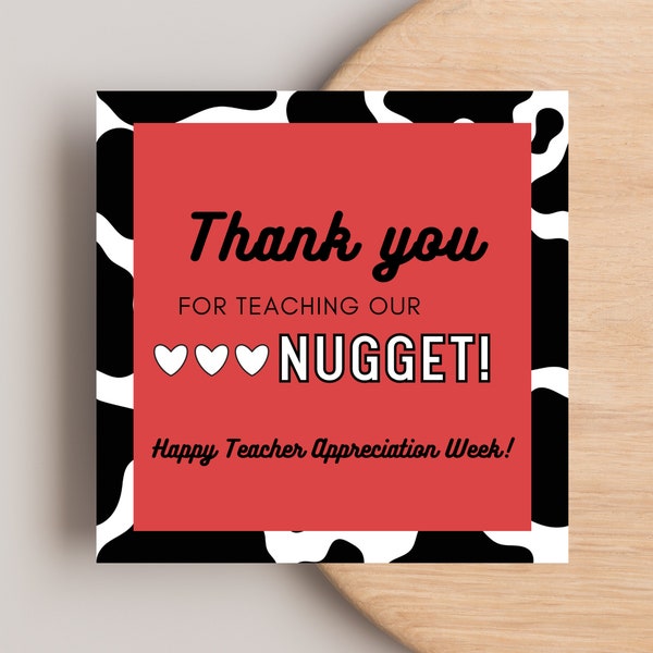 Teacher Appreciation Gift Tags, Chick Fil A, Gift Card Teacher, Teacher Appreciate, Thank You Teacher, teacherappreciation