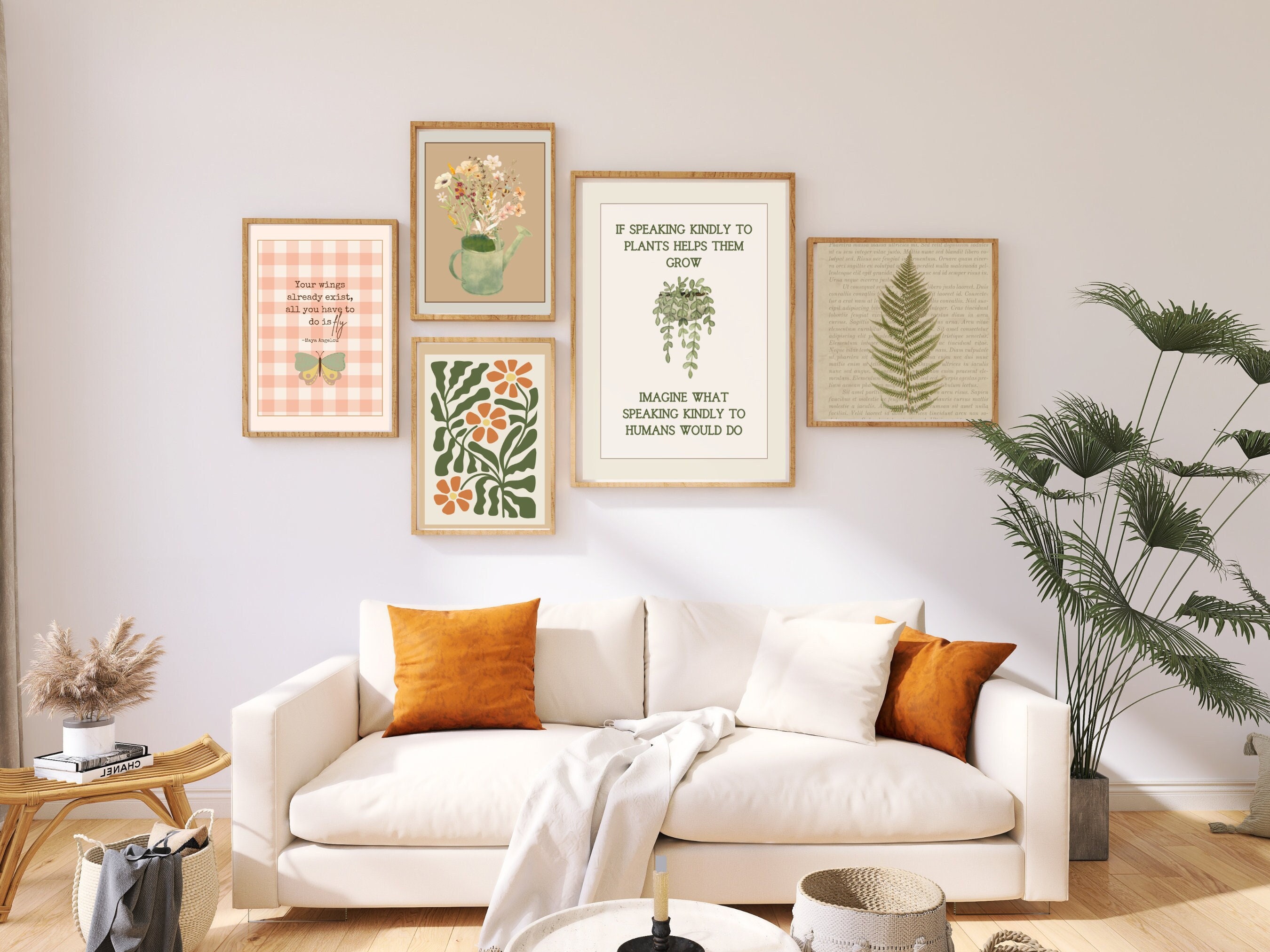 Printable Cottagecore Wall Art - Gallery Wall Set - Cottage Garden ...