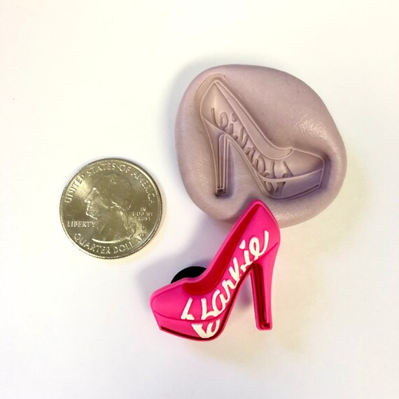 High heel top silicone mold