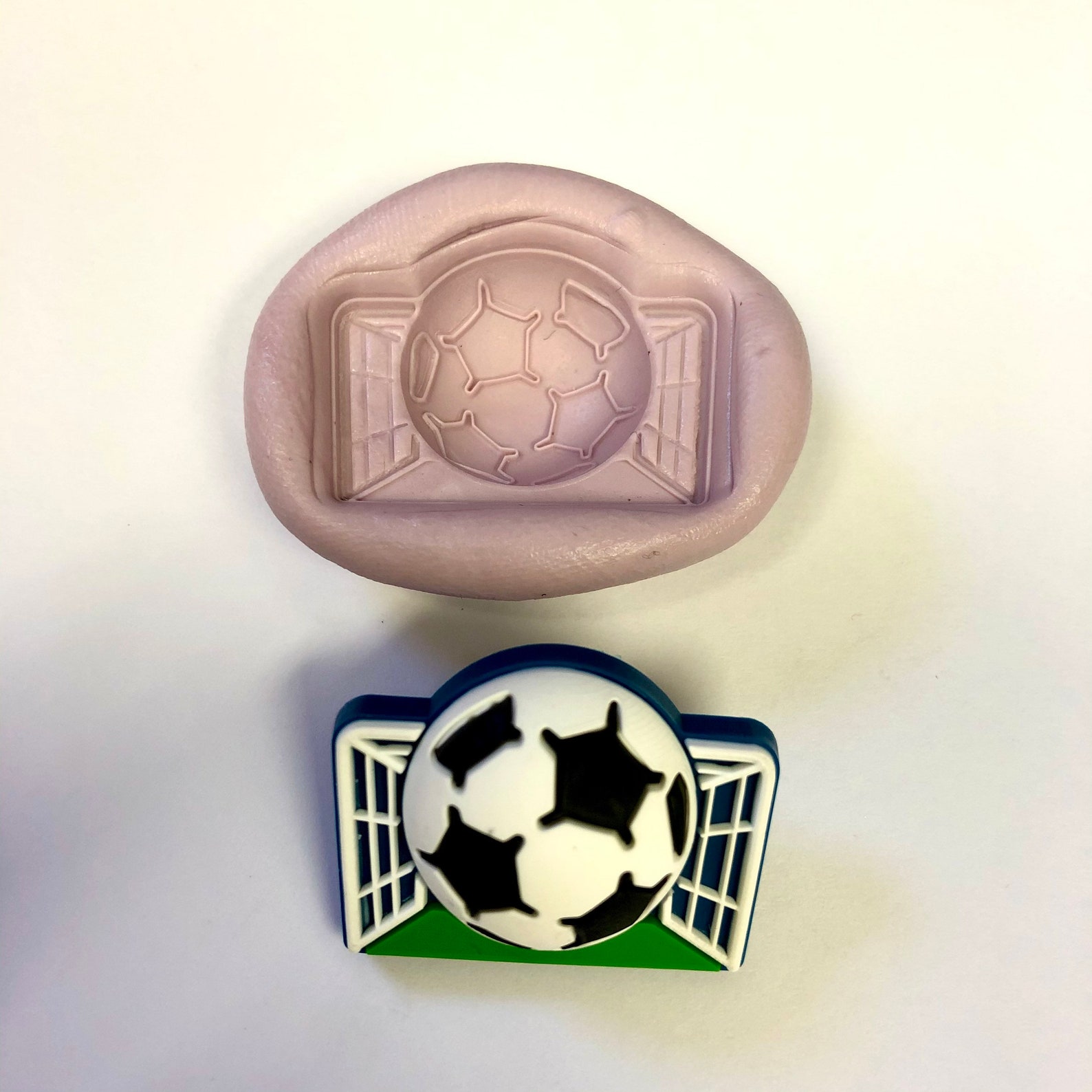 Soccer Ball & Net Silicone Mold Etsy.de