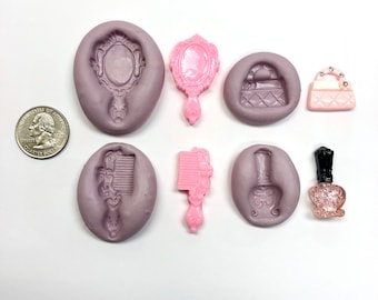 Woman's Beauty Set Silicone Molds
