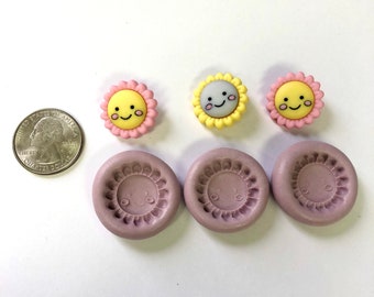 Happy Flowers Silicone Molds