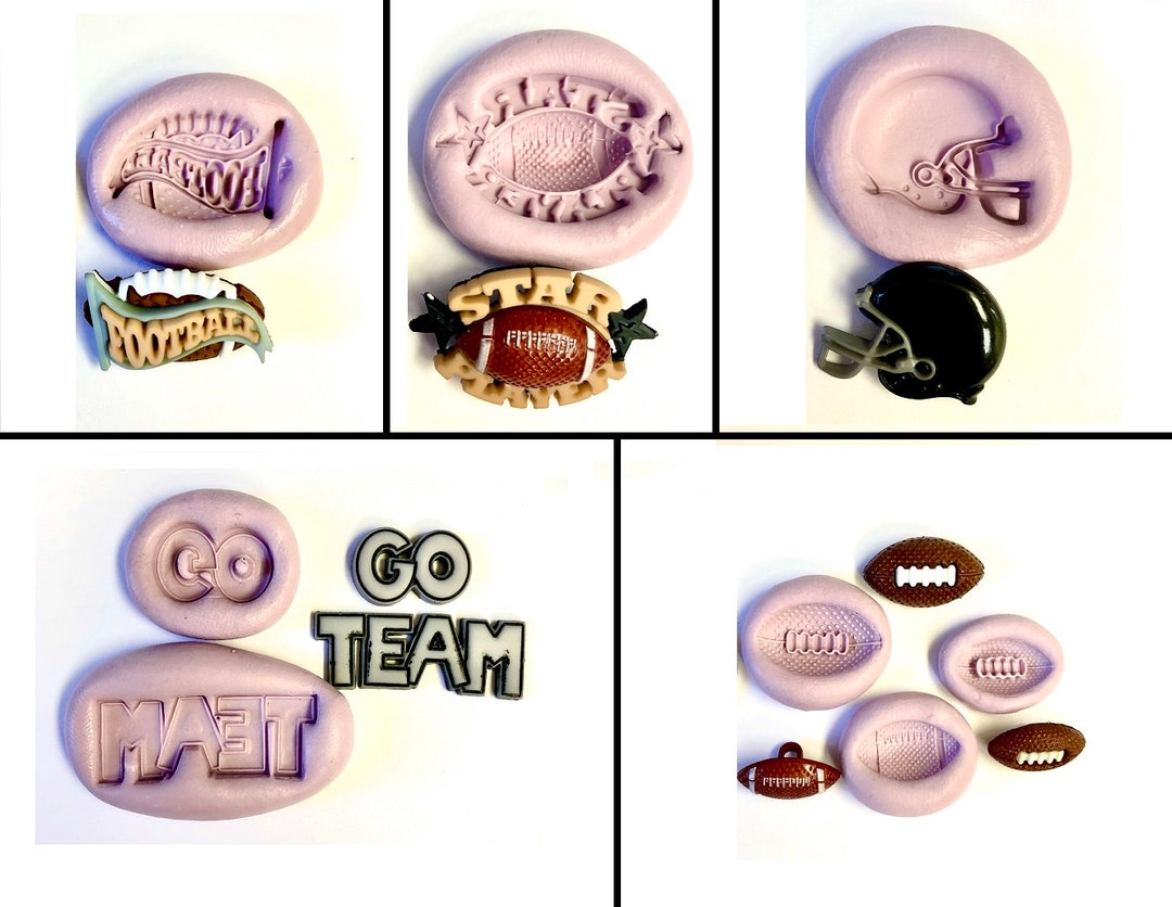 Football Silicone Molds Etsy