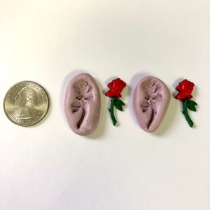 Long Stem Roses Silicone Molds