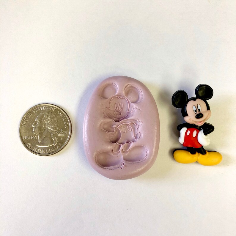 Mickey Mouse Silicone Molds Etsy
