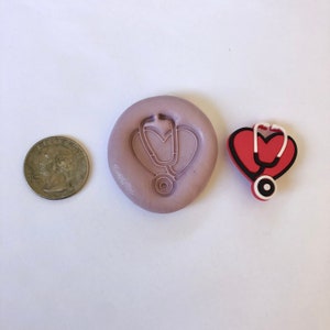 Heart Stethoscope Silicone Mold