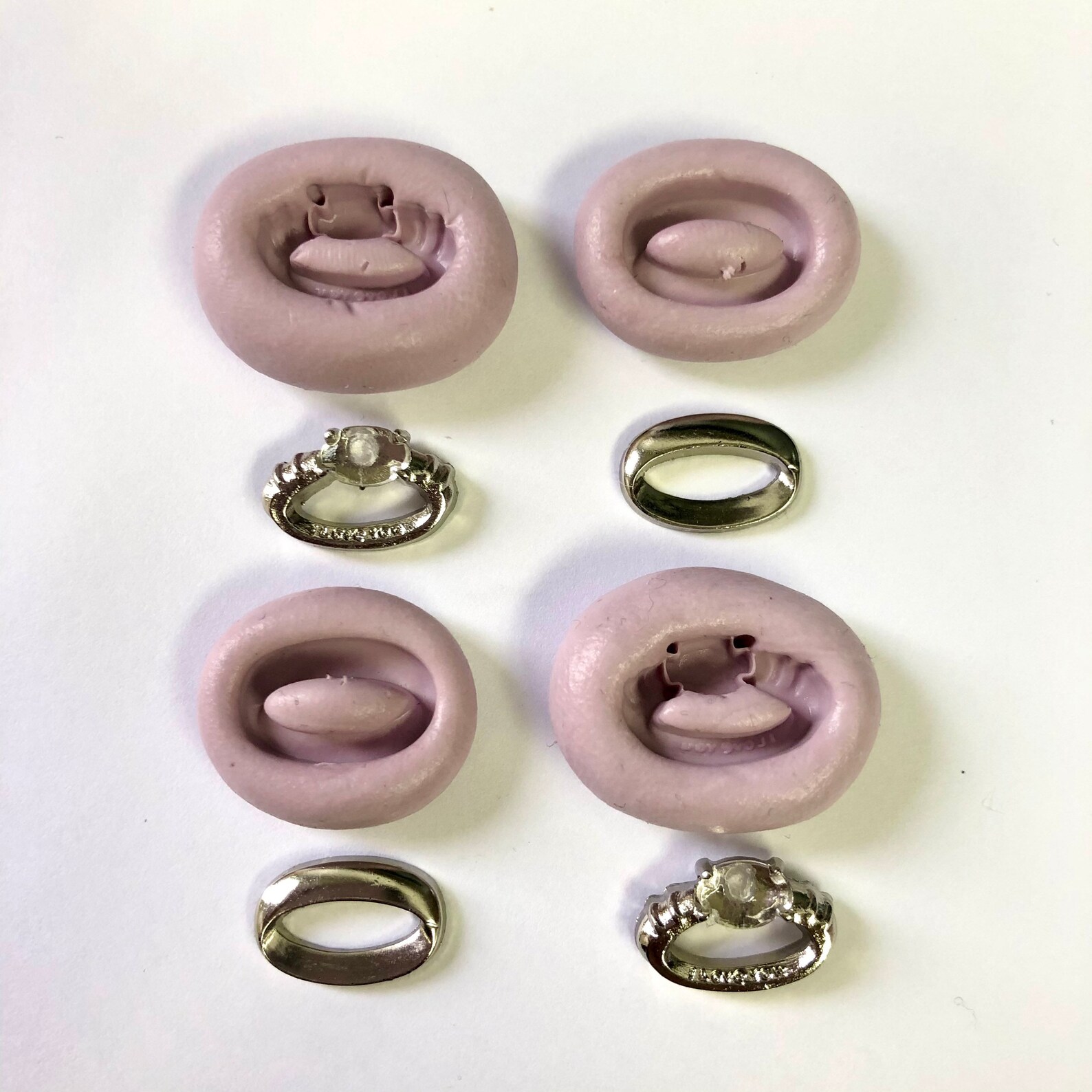 Wedding Rings Silicone Molds Etsy