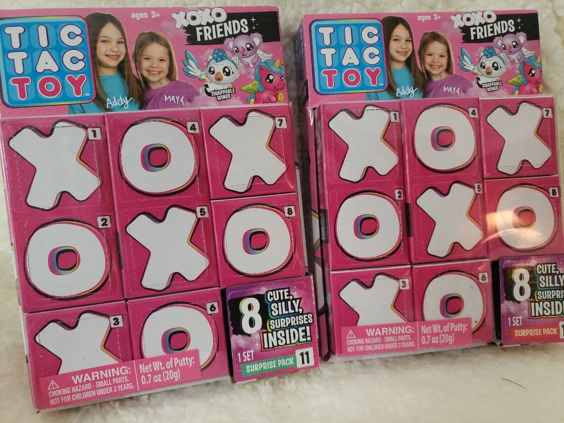 2 Tic Tac Toy XOXO Friends New Surprise Pack 11&12 Addy Maya Etsy