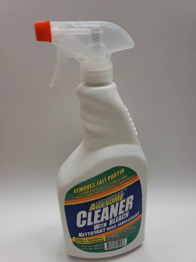 Bleach cleaner LA's TOTALLY AWESOME Cleaner w/Bleach 32oz Etsy