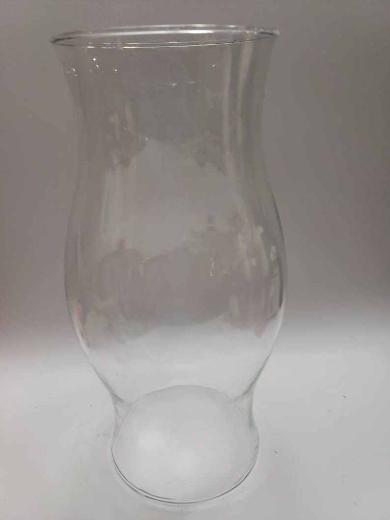 Clear Glass Hurricane Replacement Lamp Lantern Shade 11 Etsy