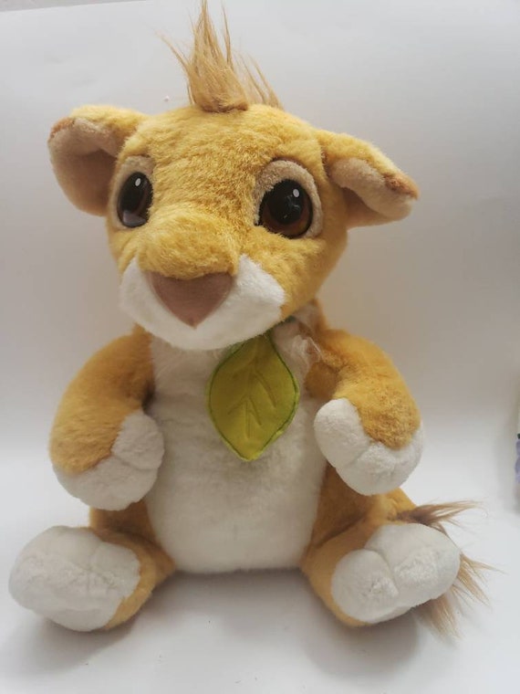talking simba plush