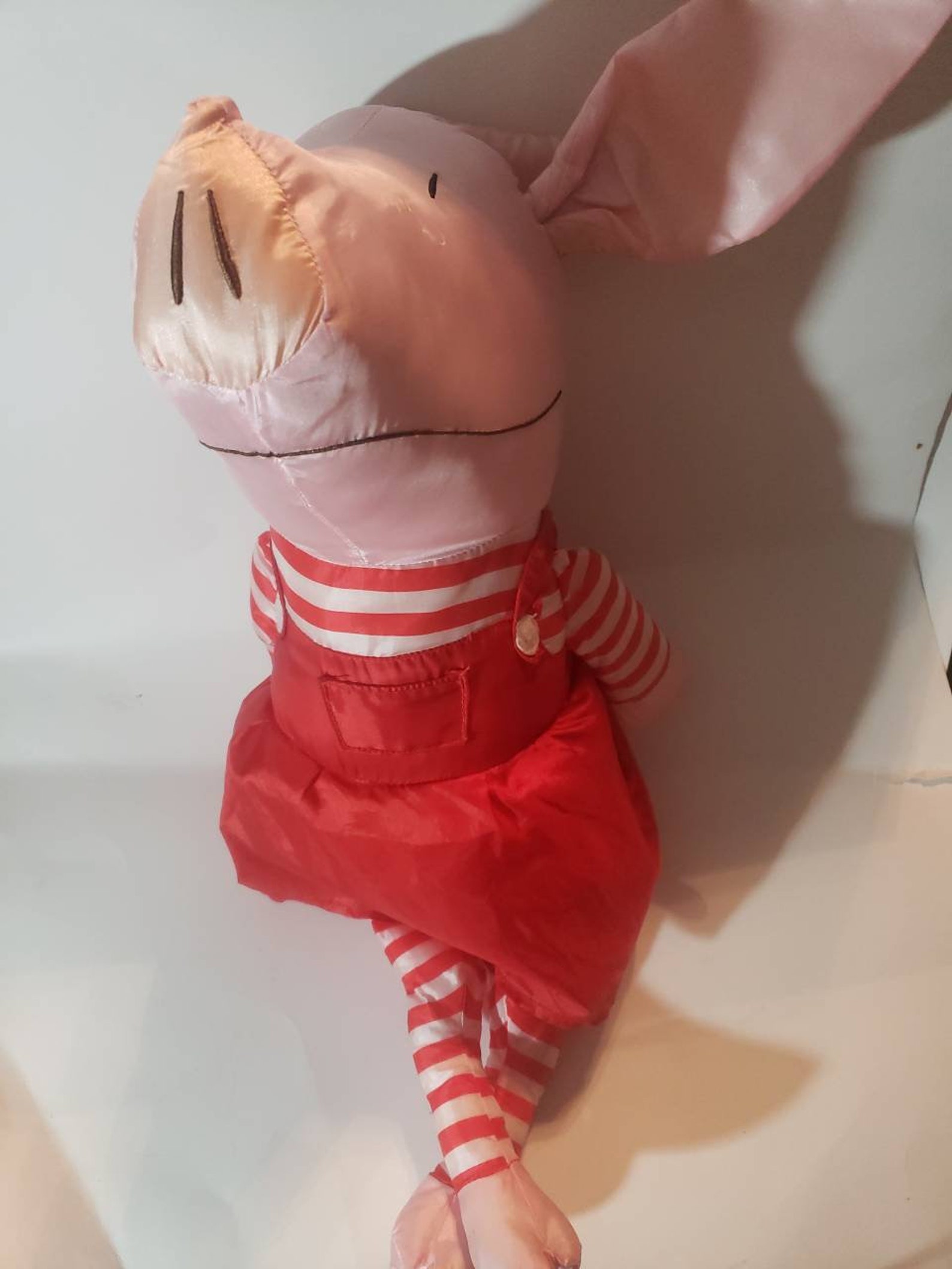 Olivia Plush Pig Large 28 Stuffed Toy Chorion 2012 Red Etsy