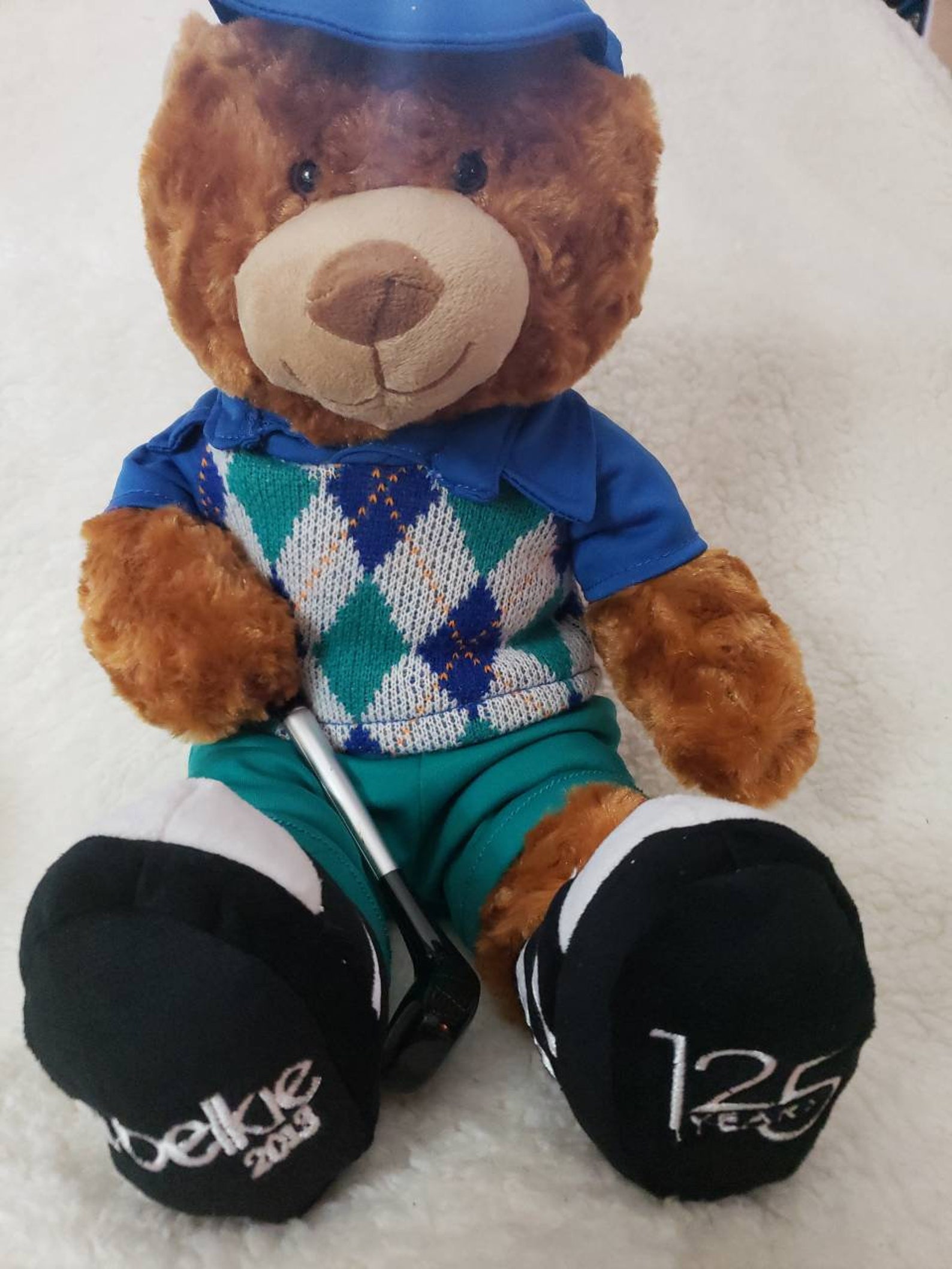 Belkie Bear 2013 Golf 125th Anniversary Stuffed Animal Plush Etsy