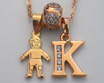 Kid Figure Necklace Etsy - baby tiger necklace roblox