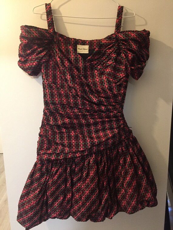 70s Frank Usher dress