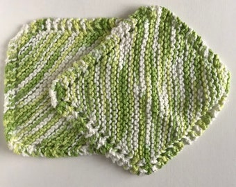 Baby Washcloth in color Lime Smoothie