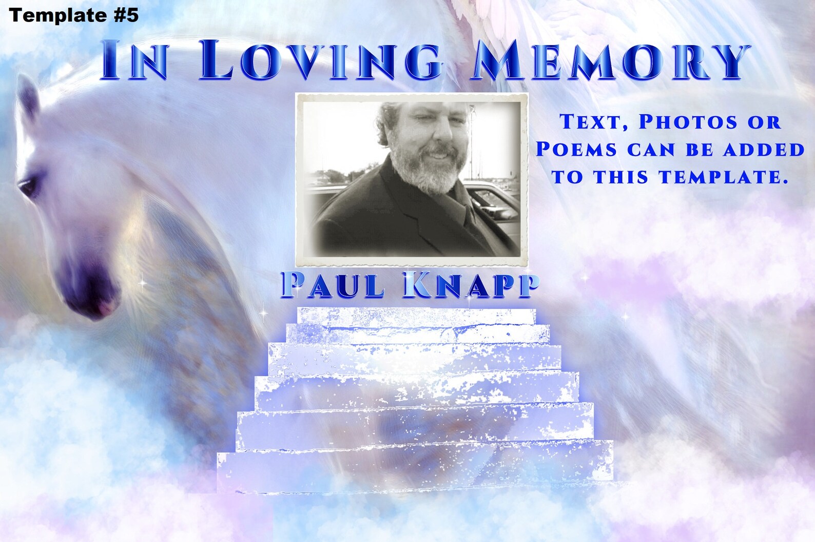 In Memory Digital Photo Editing Service Remembrance Rest Etsy