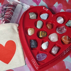 Crystal Heart Box Etsy