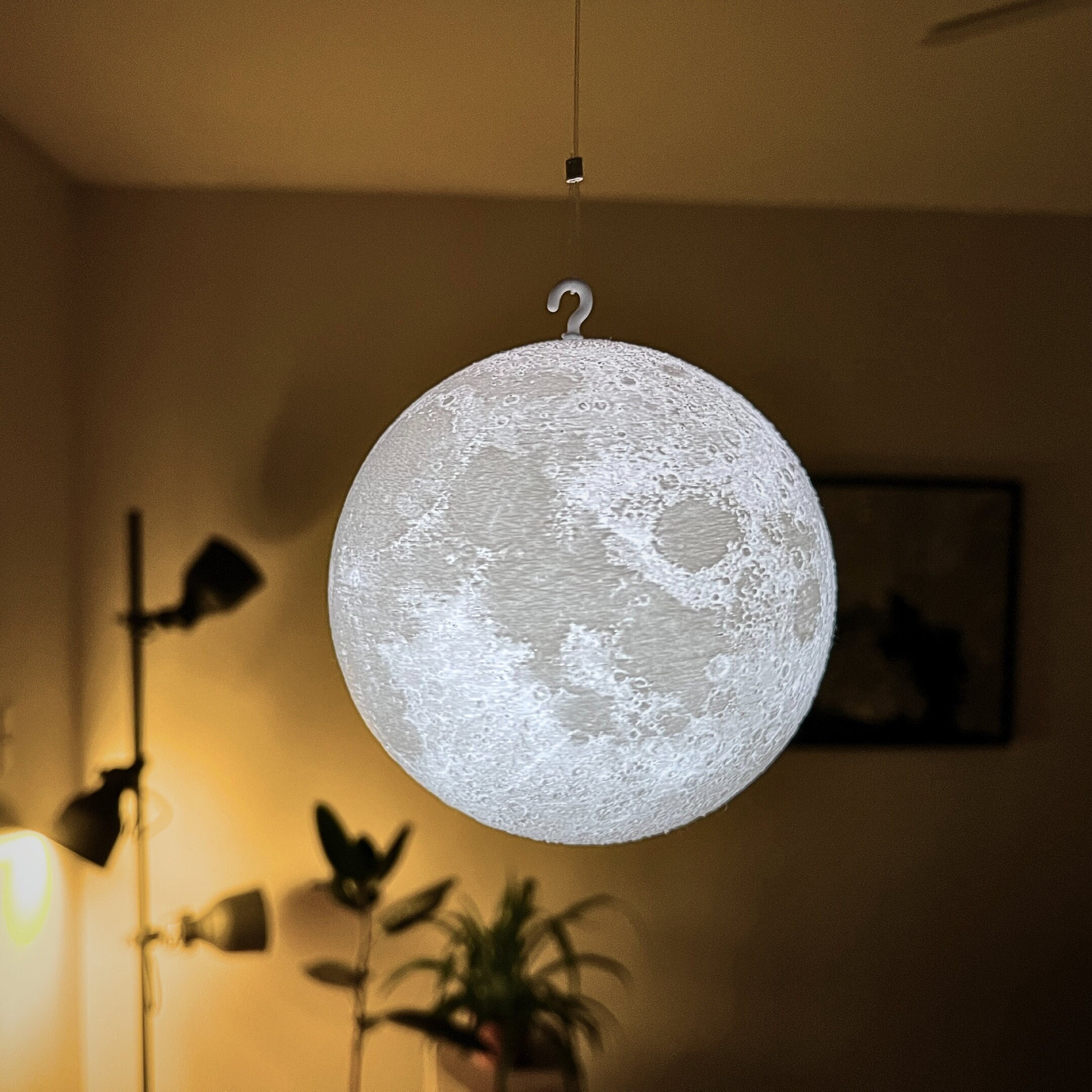 Lampe enfichable solaire à LED Moon Star Decor lampe de