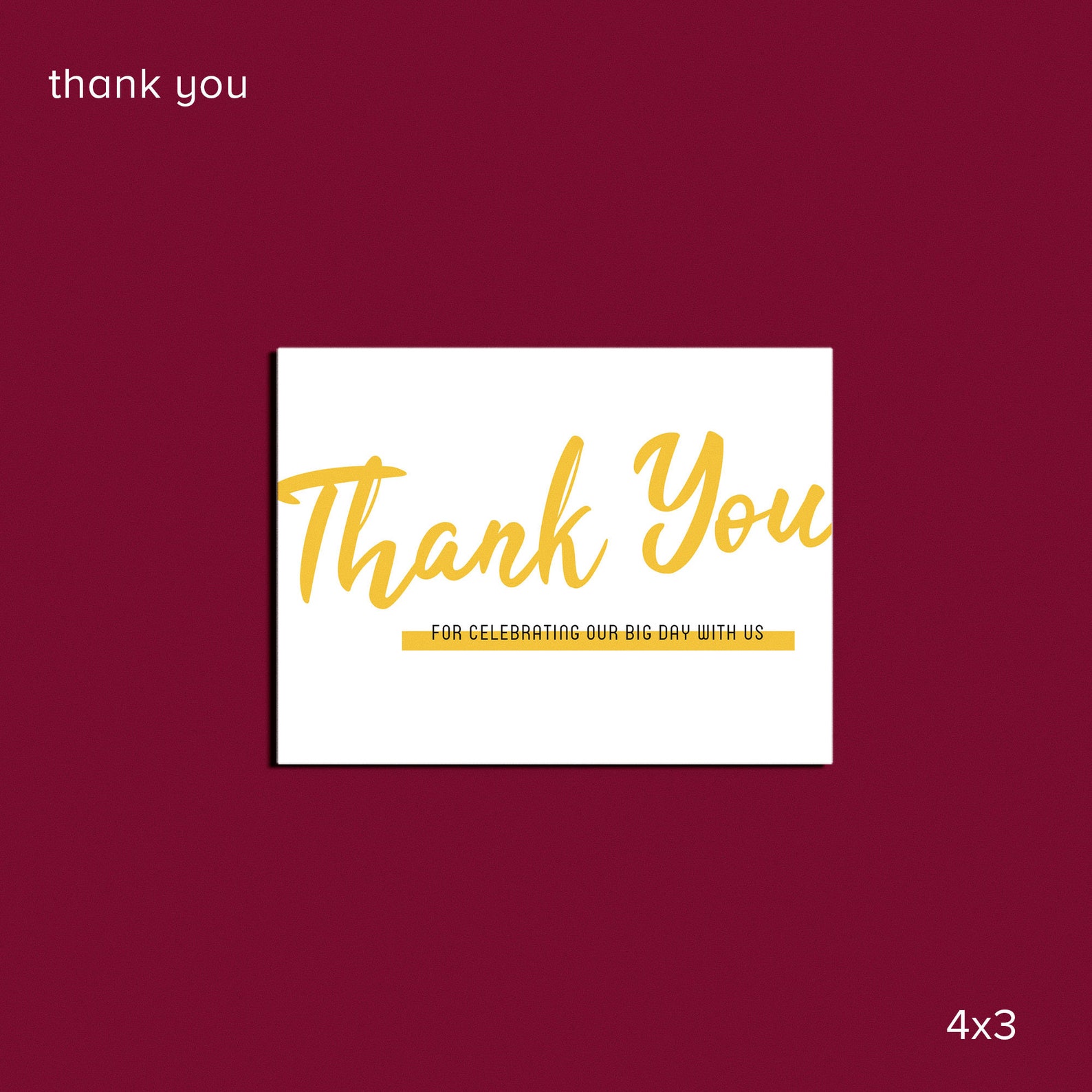 Modern Yellow Wedding Invitation Yellow Wedding Together | Etsy