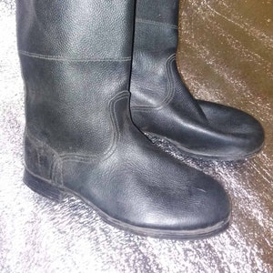 Military Officer Navy Yuft Boots USSR