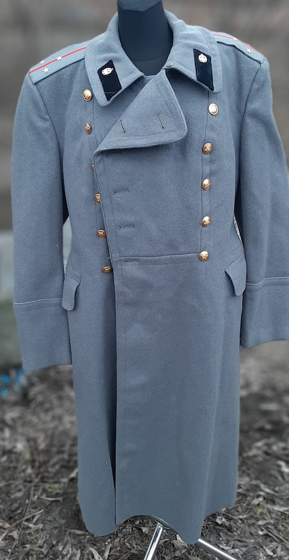 United States Military VMI Cadet Overcoat w/Cape Gray Wool