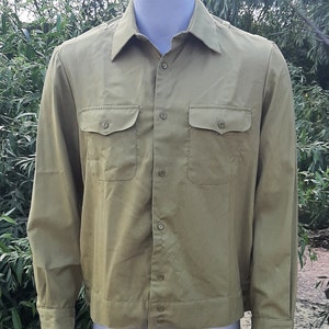 Military shirt khaki old model USSR