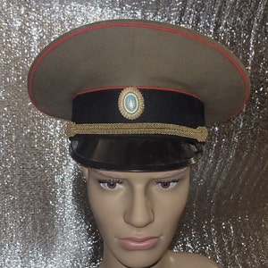 Vintage Original Mütze Offiziere Armee Ukraine 1990er Jahre