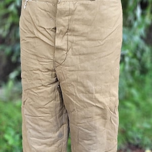Winter military trousers USSR army
